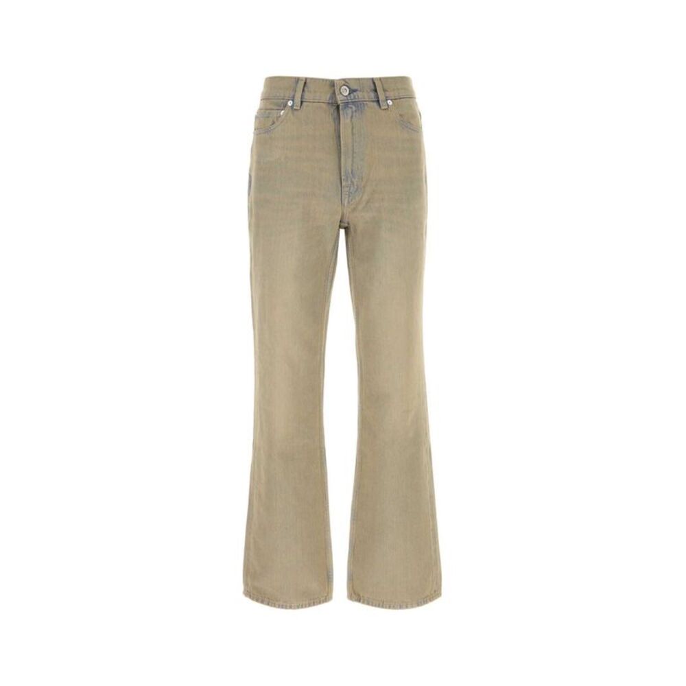 Our Legacy Men Dove Grey Denim Pant